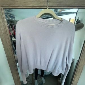 Cropped sweater